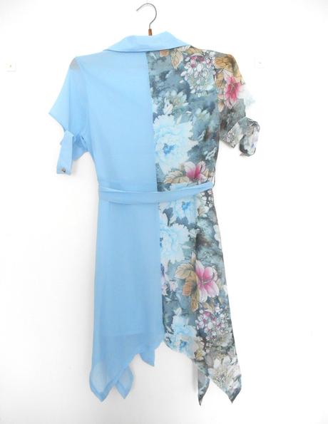 Atypické tenučké šaty veľ.l, l