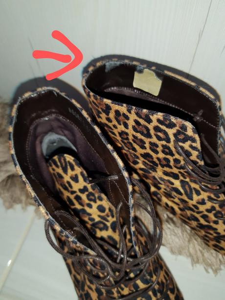 Dámske nízke čižmičky / topánočky leopard, 37