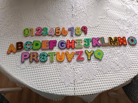 Magnetky čísla+abeceda sada ll., 