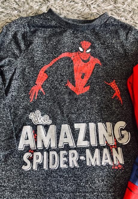 2x spiderman tricko, lindex,104