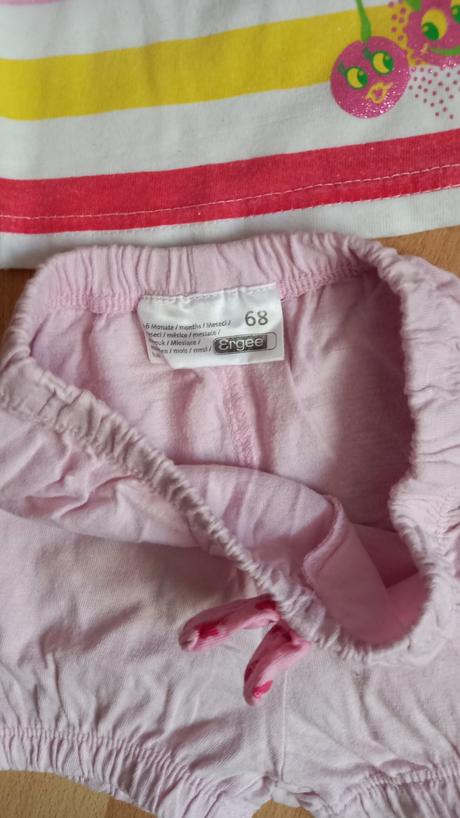 Tričko a kraťasy veľ. 68, ergee,68