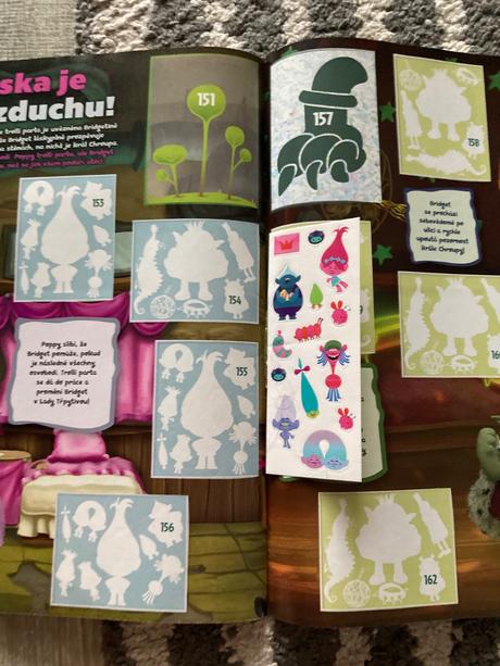 Dreamworks trolls sběratelské album, 