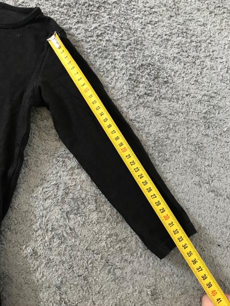 Cierne tricko s volanom, kiki&koko,104