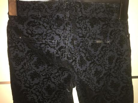 Reliéfne nohavice, c&a,34