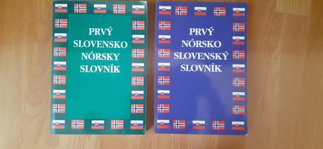 Prvý slovensko-nórsky, prvý nórsko-slovenský slovn,
