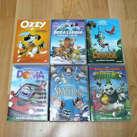 Pekné detské dvd - super stav, 