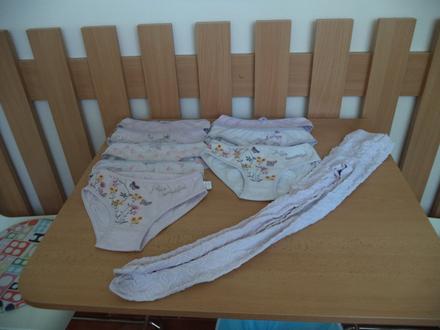 8 gatiek a pančušky k tomu 122-128, f&f,122