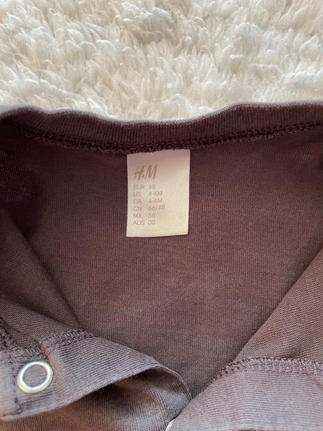 Bavlnene letne pyzama h&m, h&m,68