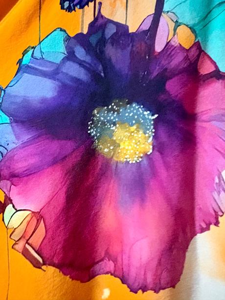 4 xl nádherná tunika na pláž viskóza/hodváb, 4xl