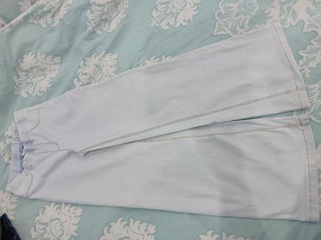 Široké nohavice/rifle, h&m,128