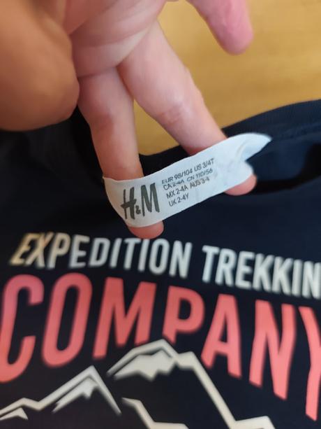 4x dlhý rukáv, h&m,98