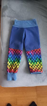 Softshellove nohavice s fleecom 98, 98