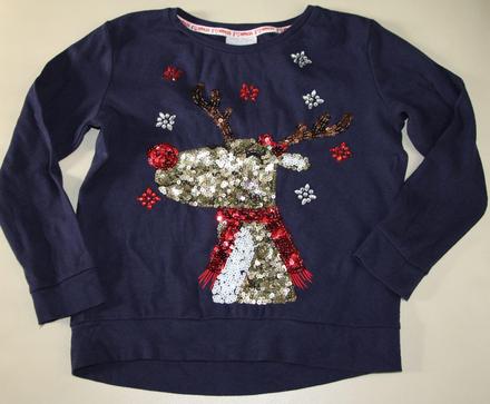 104/110 vianocne tricko,4-5 r., matalan,110