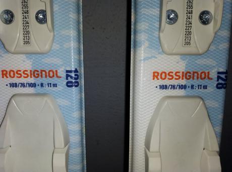 Detsky lyziarsky set, rossignol,110-119 cm