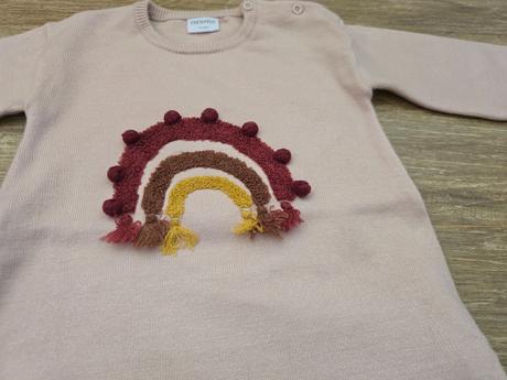 Svetríkové šaty č.80, f&f,80