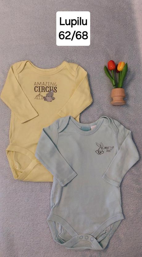 4ks body s dlhým rukávom lupilu, lupilu,62