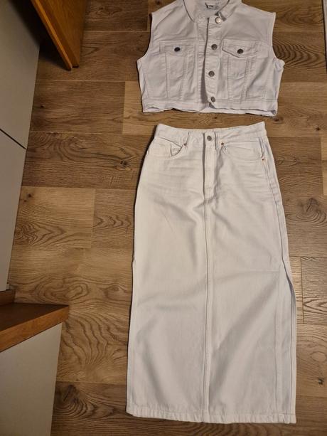 Denim riflová súprava, 36