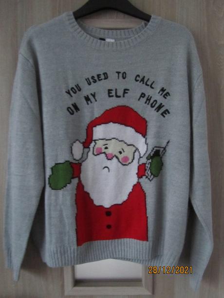 Vianocny sveter, h&m,m