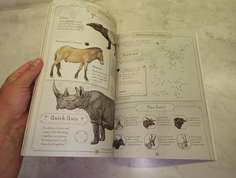 Collection of curiosities animals - puzzles / stic,