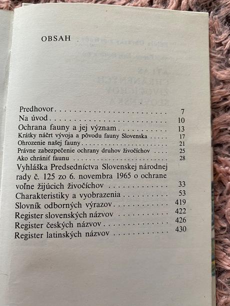 Atlas chránených živočíchov slovenska  a. čaputa,, 