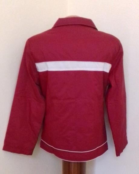 Červená prechodná bunda (nová), 36 / m
