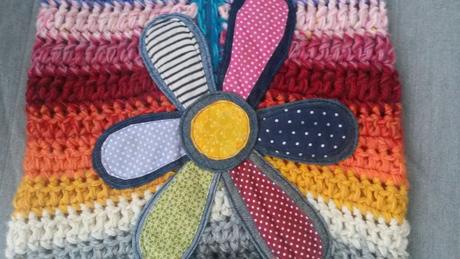 Farebný fusak ručná práca, 