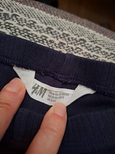Leginy v top stave, h&m,128
