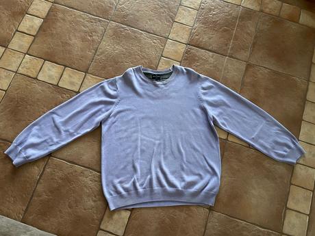 Fialovy sveter, marks & spencer,xl