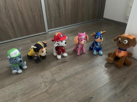Plyšové labky paw patrol, 