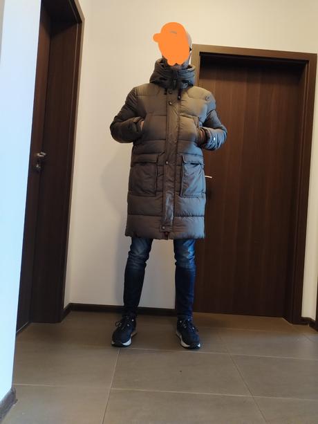 Pánska zimná bunda s, s