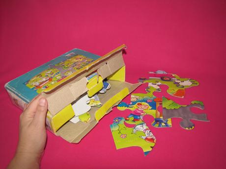 Farmyard veľké podlahové puzzle 44 kusov,