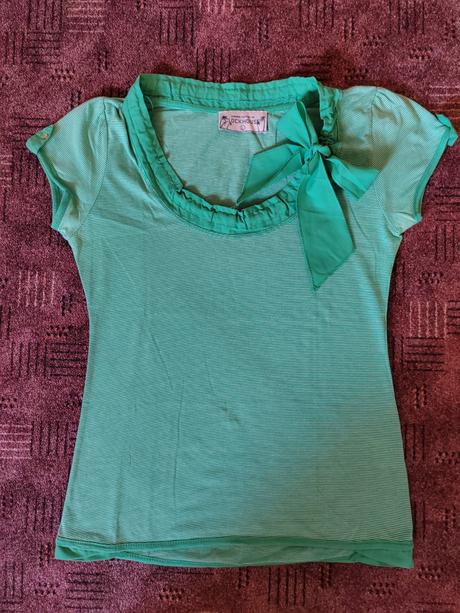 Tričko s mašľou, c&a,l