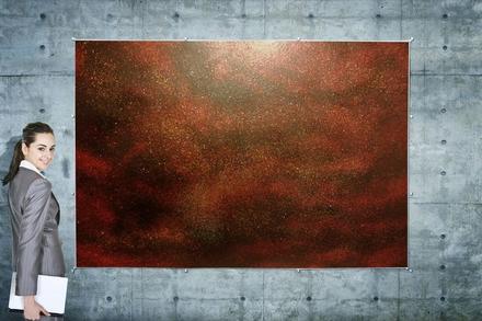 Exkluzivny obraz na stenu - galaxia black,