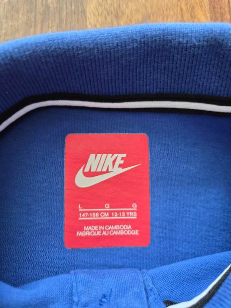 Nike tričko-polokošeľa top stav, nike,158