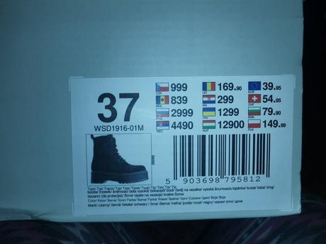 Ccc topánky podobné ako dr. martens, 37