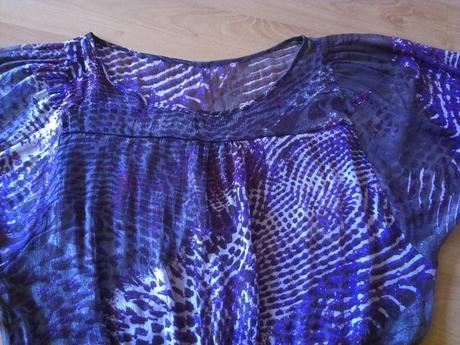 Asymetrická predĺžená halenka, 44