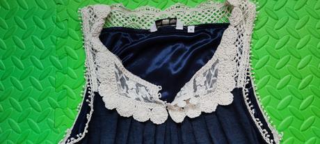 Elegantný top s čipkou, new look,38