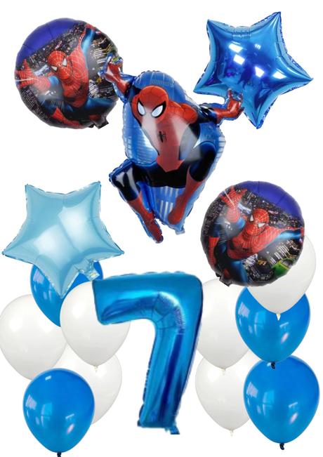Balóny spiderman - až 15/16/17 kusov, 