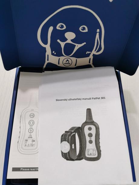 Elektronický obojok pre psíka, 