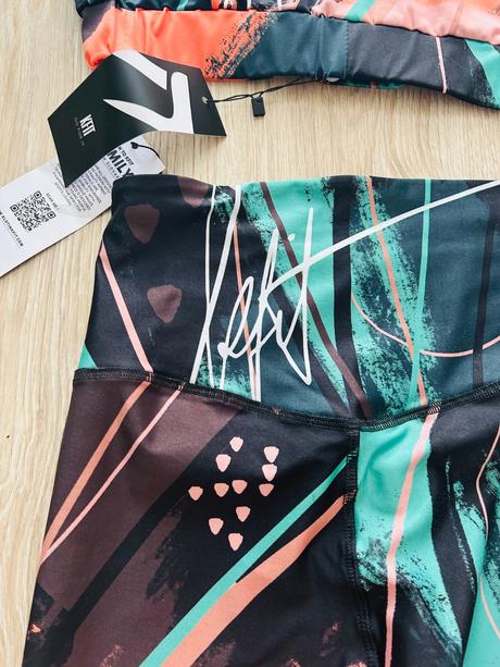 Krásny komplet legín a podprsenky kfit - terra, s