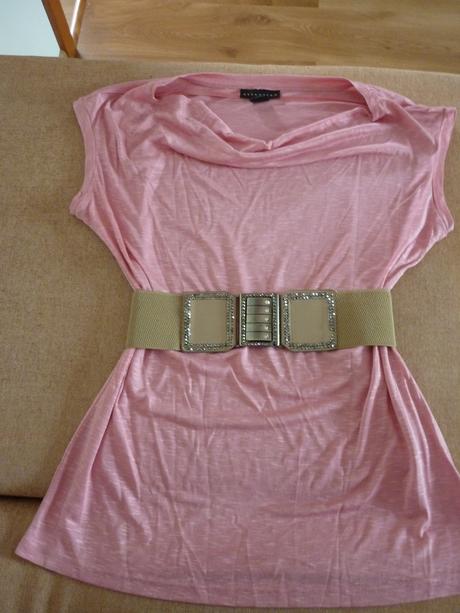 Tričko/tunika- značka  attention, xl