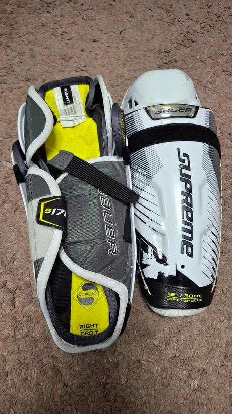 Lakťové  a holenné chrániče bauer supreme s170, bauer,l