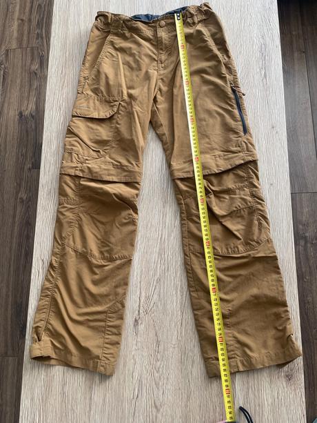 Turistické odopínateľné nohavice, decathlon,146