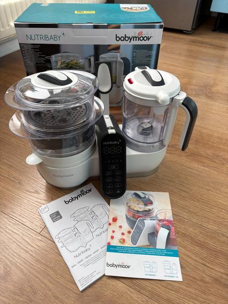 Babymoov nutribaby+ parny varic a mixer, babymoov