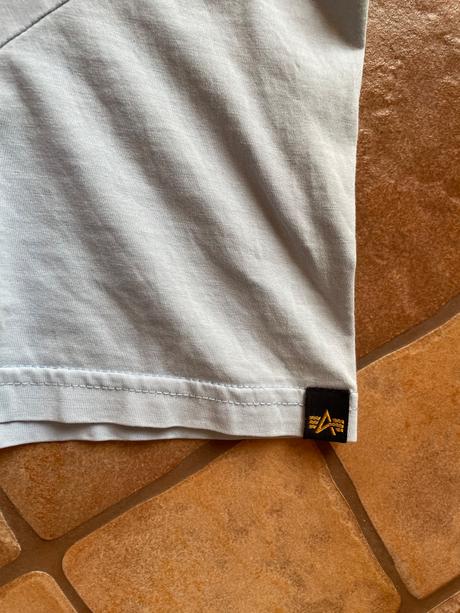 Modré tricko alpha industries, l