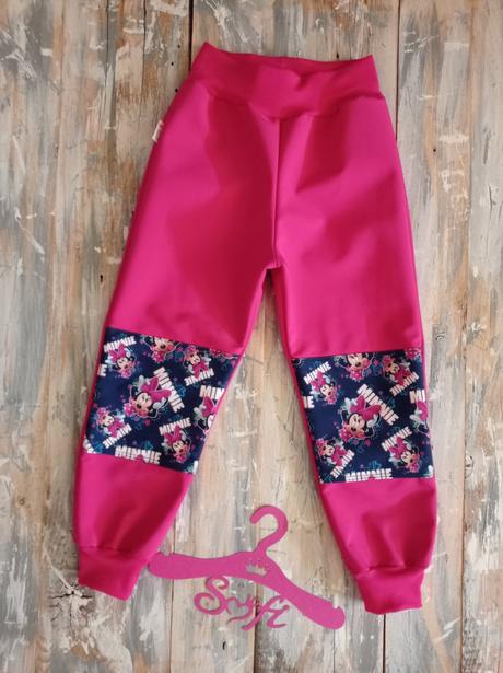 Zimné softshellové nohavice c, 68 - 140