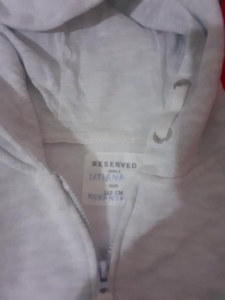 Bledosivá mikina reserved, reserved,122