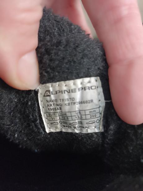 Zimné topánky, alpine pro,31