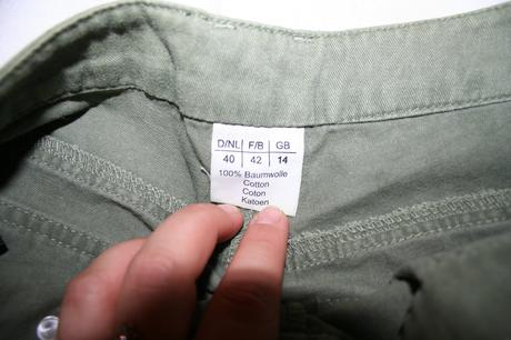 Nenosené nohavice s vysačkou, quelle,40