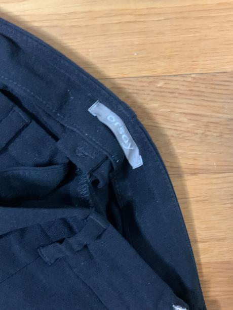 Čierne úzke nohavice, orsay,34